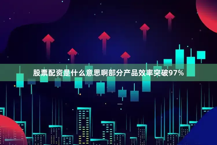 股票配资是什么意思啊部分产品效率突破97%